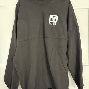 Disney Black Long Sleeve Jersey
